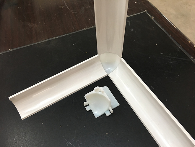 牆腳防護(hu)角應用